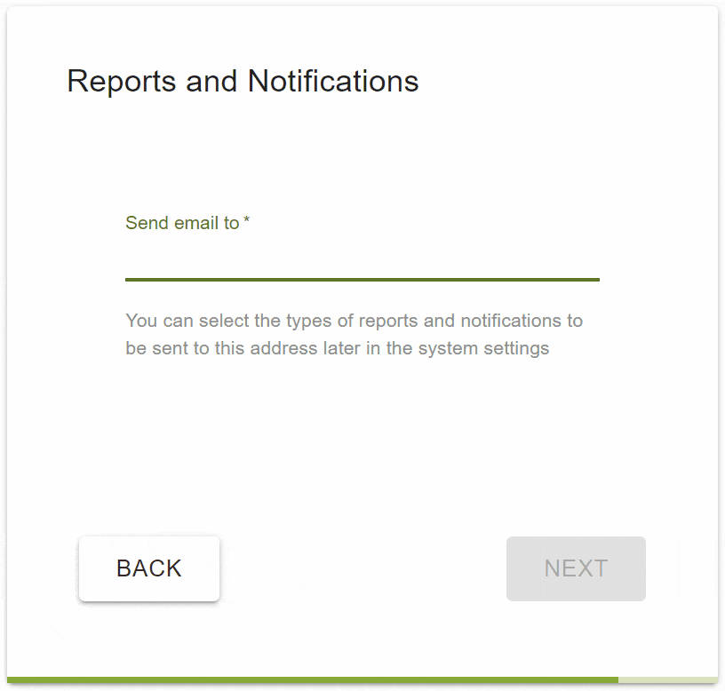 Reports and notifications