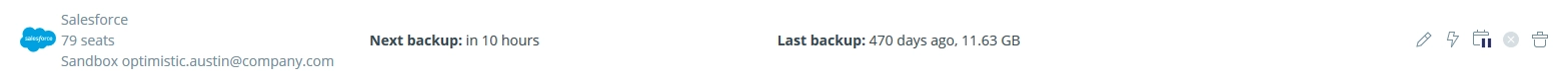 Backup task