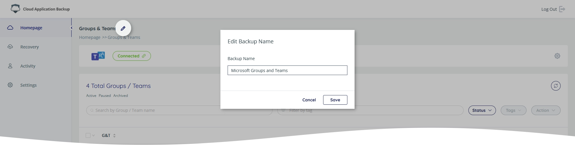 Change backup task name2