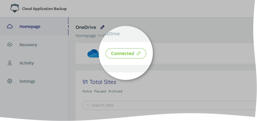 Connection status