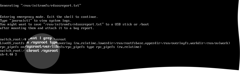 Change working root directory
