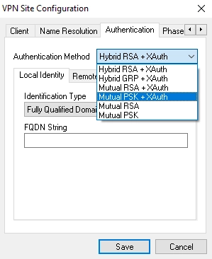 Authentication method