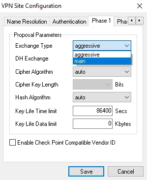 Exchange type