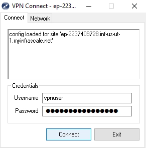 Site credentials