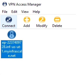 Connect to site