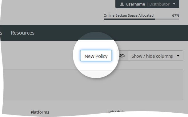 New policy action
