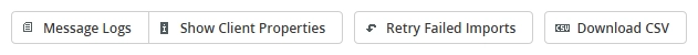 Actions toolbar