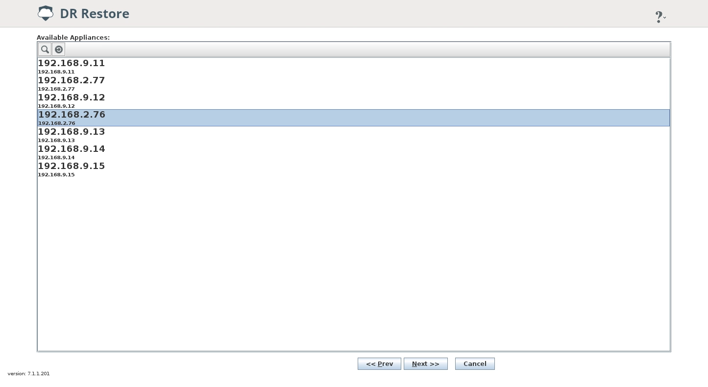 List of appliances