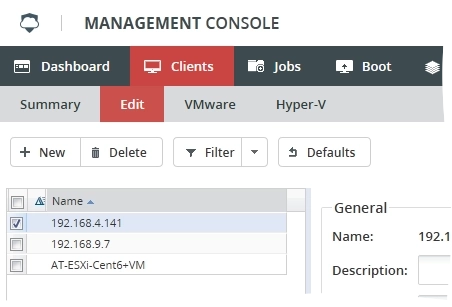 Create client