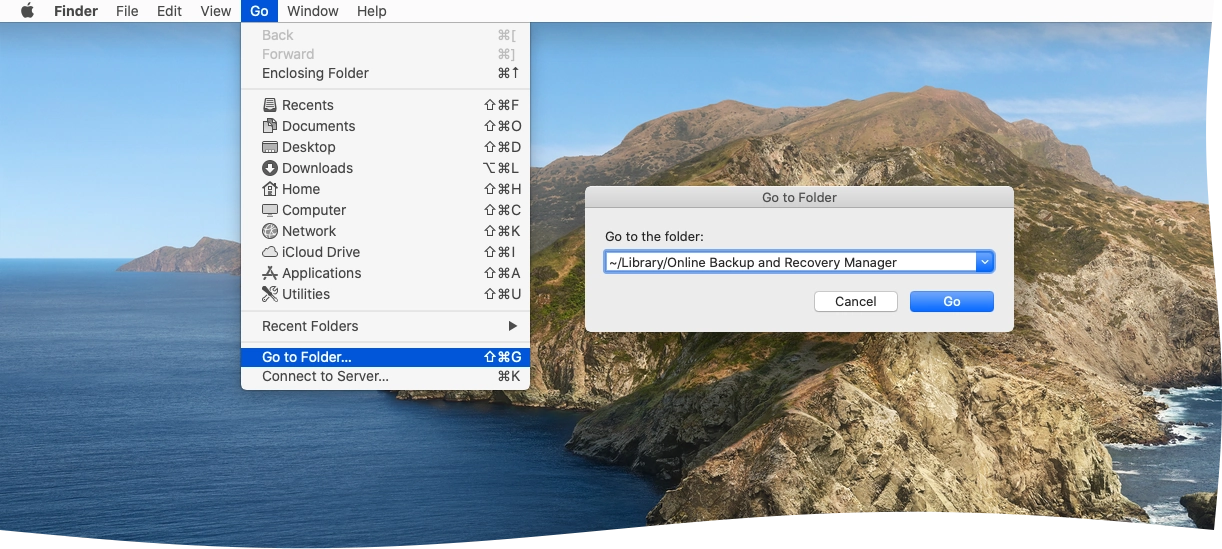 OBRM installation folder