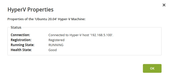 VM properties