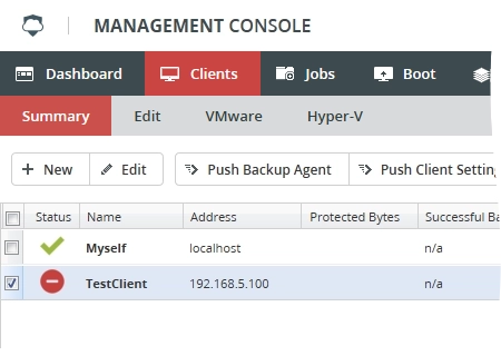 Client status