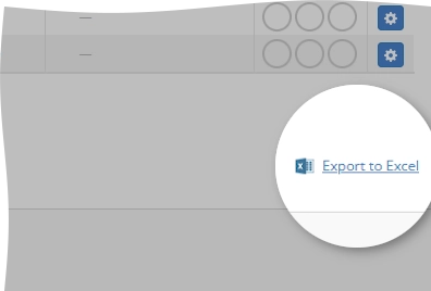 Export data