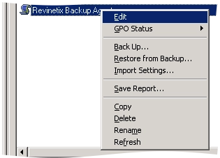 Edit group policy