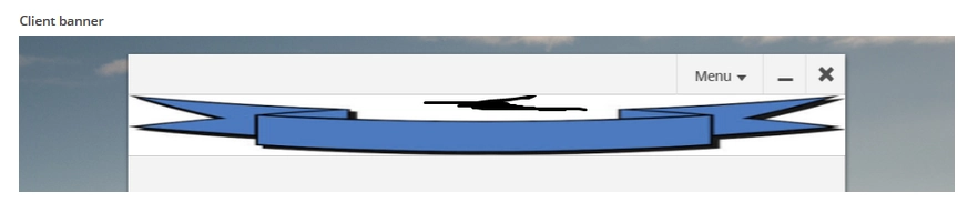 Banner in app