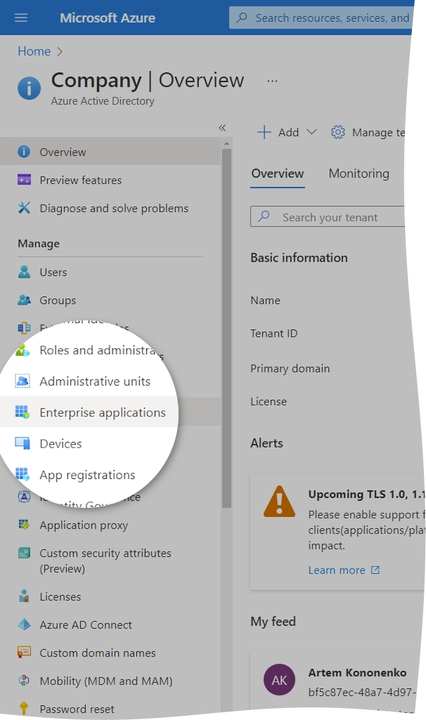 Enterprise apps