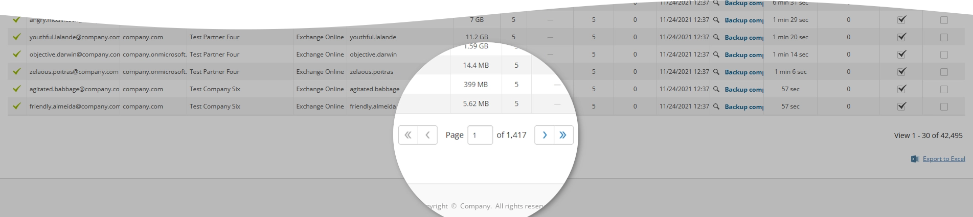 Pagination