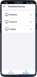 Restore view