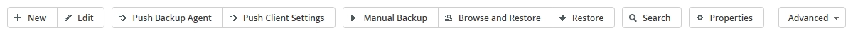 Special actions toolbar